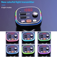Der Neue Farbenfrohe Auto-MP3-Player mit Bluetooth Benutzerhandbuch FM-Transmitter fürs Auto Unterstützt U-Disk TF-Karten-Wiedergabe
