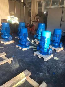 Pompe centrifuge verticale en ligne de 20 CV avec roulement et moteur pour eau chaude ou eau froide, garantie 1 an - Product Image 4