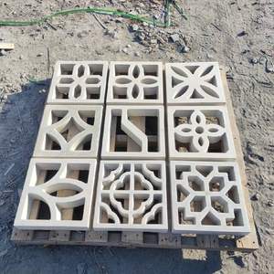 Moules à briques creuses réutilisables et efficaces à double face en ABS, haute résistance, pour la décoration des bâtiments de parcs et de cours - Product Image 4