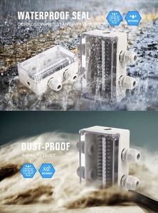 Junction Box Outside Electrical Boxes Factory Price Plastic Waterproof Electrical 4 Way Junction Box