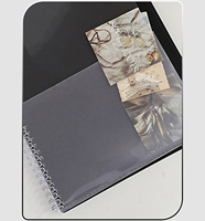 Agenda 2026 A4 en anglais, carnet simple à spirale en PP, gestion du temps, pages de calendrier hebdomadaire et mensuel à onglets, cadeau