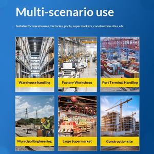 GONGLE Petit transpalette à 4 roues renforcées en caoutchouc au lithium 2.5 3 Accumulateur de poids d'équilibrage - Product Image 3