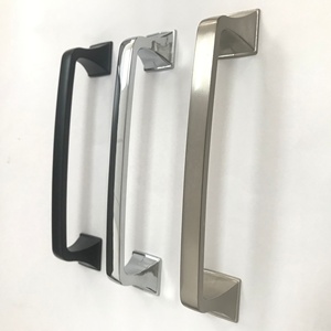 Maniglie per Mobili e Cassetti in Zamak Pressofuso, Lega di Zinco Nero Opaco e Nichel Satinato per Armadi e Cucine - Product Image 4