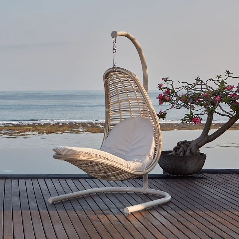 Floor standing hammock creamy-white