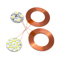Récepteur à induction sans fil pour lampe LED pour émetteur d'alimentation sans fil Bobine magnétique pour lampe de lévitation