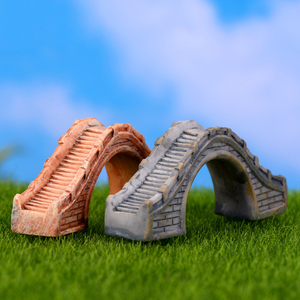 Miniaturas de Puente de Resina para Decoración de Paisajes, Pequeños Adornos de Escritorio, Accesorios para Manualidades - Product Image 1