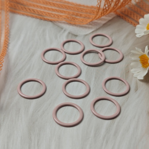 Anillo de sujetador recubierto de nailon con ajuste de hebilla, color rosa, de alta calidad, precio de fábrica de Vietnam, para lencería - Product Image 2