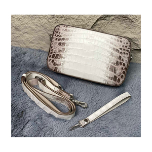 Sac à bandoulière en <span class=keywords><strong>cuir</strong></span> de crocodile véritable exotique de haute qualité, élégant et personnalisé pour <span class=keywords><strong>homme</strong></span> - Product Image 1