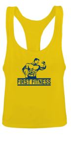 Nouvel arrivage de débardeur de compression pour hommes en gros débardeur creux à dos nageur de musculation - Product Image 6