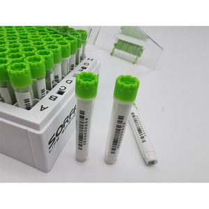 SORFA tubo criogénico de equipo de <span class=keywords><strong>laboratorio</strong></span> frascos 2d barras de plástico viales criogénicos - Product Image 3