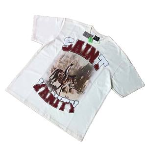 Vendita calda di alta qualità in <span class=keywords><strong>cotone</strong></span> dei pesi massimi santi abiti da uomo stampa fiamma <span class=keywords><strong>t</strong></span>-<span class=keywords><strong>shirt</strong></span> oversize Streetwear - Product Image 5