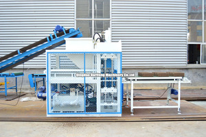 <span class=keywords><strong>DF</strong></span> DF4-10 Heavy Duty Inter lock Block Form maschine mit hydraulischem Druck Automatische Ton & Boden Ziegel Produktions linie - Product Image 3