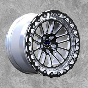 Jante de Course RCSR Personnalisée Beadlock Forgée pour Belak <span class=keywords><strong>BMW</strong></span> M2 F80 F82 F90 E46 E92 M3 M4 F30 G20 G30 G80 G82 5x120 5x112 5x114.3 - Product Image 4