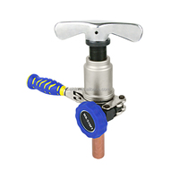 Outil de soudure à cône excentrique DSZH WK-519FT-L 45, qualité industrielle, manuel, en acier inoxydable, 1/4 po pour systèmes hydrauliques