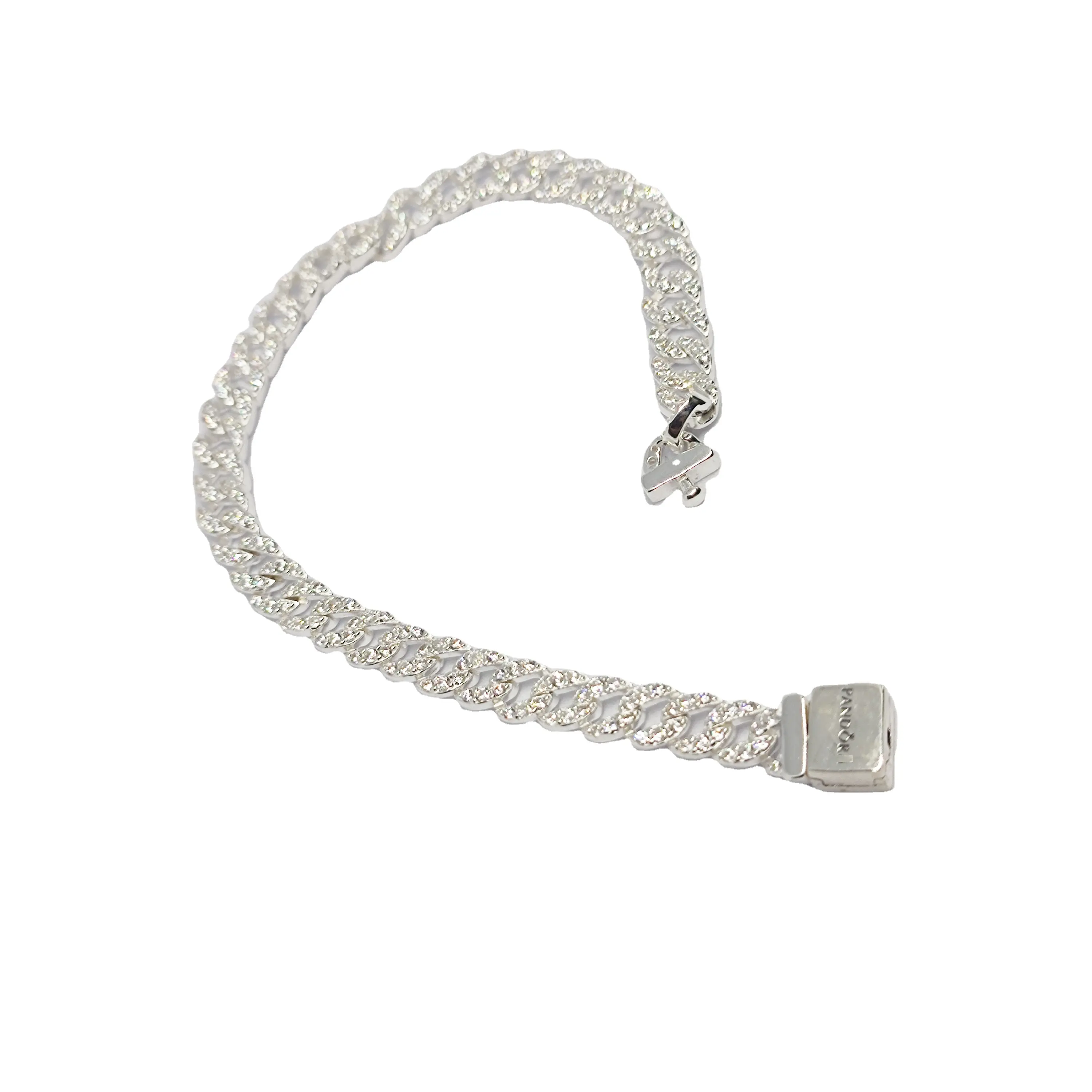 Gioielli di design da donna marche famose bracciale in argento 925 a catena braccialetti e braccialetti a catena in argento alla moda