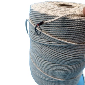 100% coton naturel boulangers ficelle ficelle macramé cordon corde pour coton emballage cordes coton corde torsadée bricolage - Product Image 3