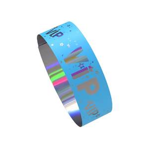 Pulseras Láser Personalizables Resistentes al Agua para Eventos, con Código QR Seguro para Admisión a Clubes - Product Image 1