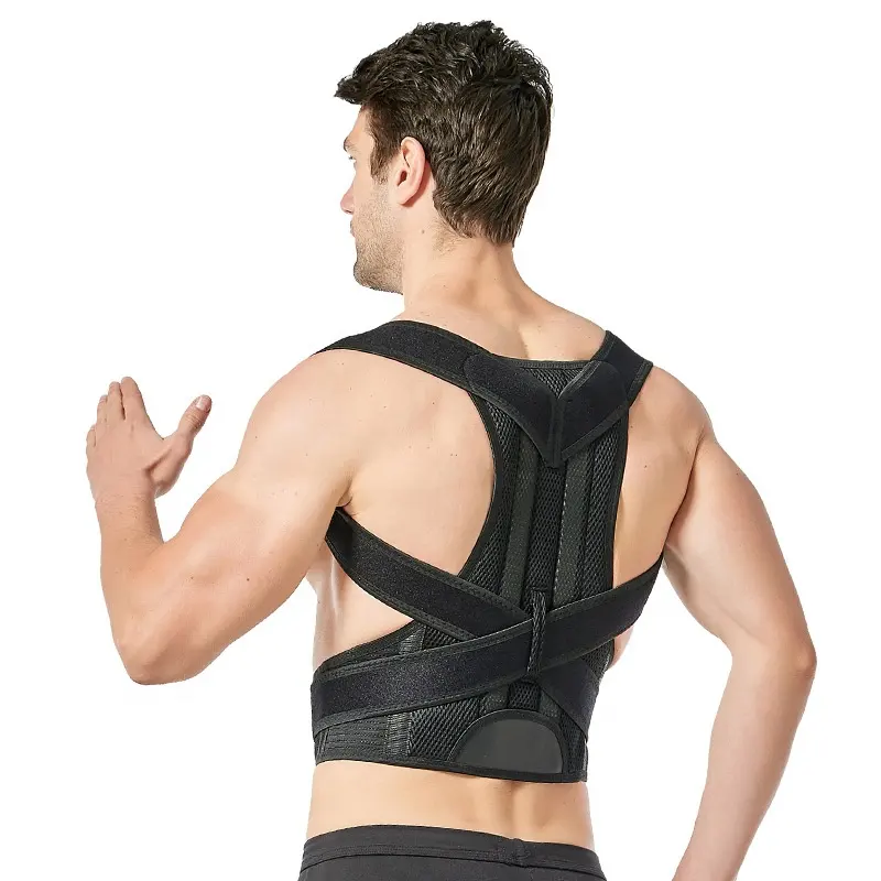 Colete Posture Corrector Melhorar a postura Fornecer suporte lombar Ombro lombar Brace Back Straightener