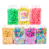 Gomitas Ácidas Halal en Oferta de 2g con Forma de Uva y Relleno de Mermelada de Fruta en Bote, Certificado Halal por el Fabricante