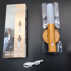 Luce Notturna con Sensore <span class=keywords><strong>di</strong></span> Movimento, Effetto <span class=keywords><strong>Legno</strong></span>, Ricaricabile, Luce d'Atmosfera Magnetica, Accessori per Gaming - Product Image 6