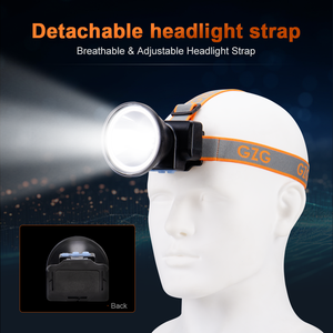 Helius Xách Tay Độ Sáng Cao 3 Chế Độ Đèn Pha Có Thể Sạc Lại Làm Việc Ánh Sáng Torch Ánh Sáng Đèn Pin Chiến Thuật LED Đèn Pha - Product Image 5