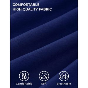 Shorts en coton pour garçons, taille mi-haute, cordon de serrage, avec poches, style athlétique décontracté, bermudas pour 5-14 ans - Product Image 5