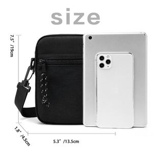 Si629 Customizable Logo Messenger Fashion <b>Small</b> Cross Body Unisex Shoulder Tool Bag Promotion <b>Gift</b> Custom Men Designer Bags - Product Image 4