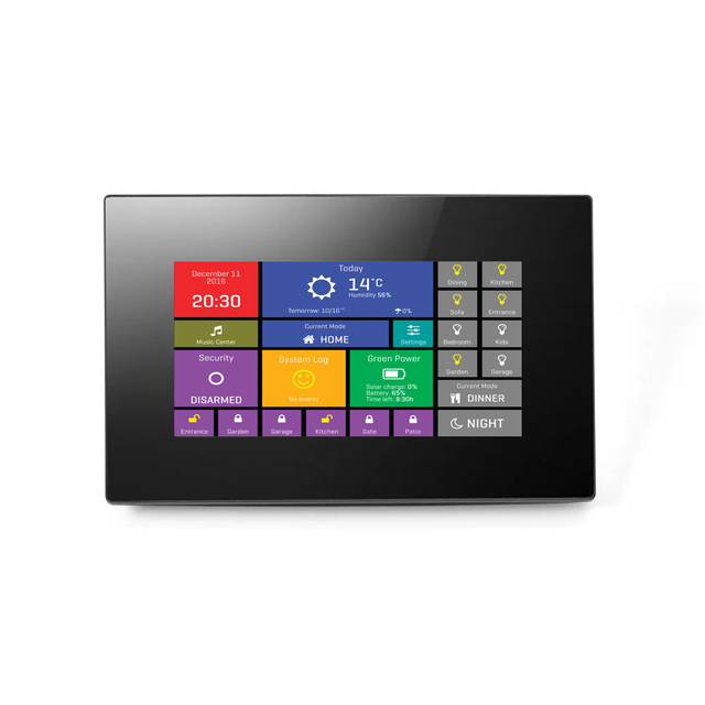 Nextion Nx8048p070-011c-y 7" Lcd Display 7 Inch 65k Capacitive Touch Screen Man-hine Interface Hmi Kernel Enhanced Version