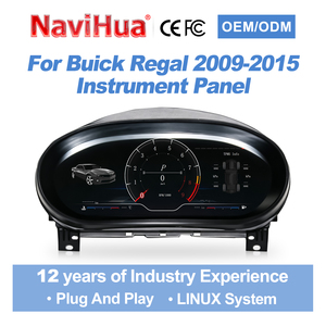 Navihua New Arrival LCD Instrument Car Digital Cluster Speedometer Linux System Carplay LCD Dashboard for Buick Regal 2009-2015 - Product Image 1