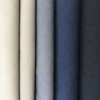 Tissu Sergé Extensible en Coton 245 GSM de Haute Qualité avec Finition Pêche pour Pantalons, Robes, Chemises, Sacs – Technique de Tissage pour Vêtements