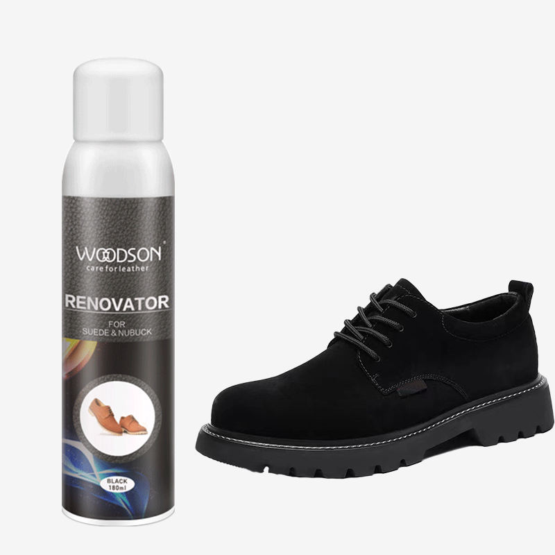 Shoe Doctor Suede And Nubuck Renovator Black Black Suede Spray For