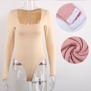I-0312 <b>Women</b> Regular Fit Solid Crew Neck Short <b>Sleeve</b> Sweet Summer <b>Bodysuit</b> Casual Tops - Product Image 5