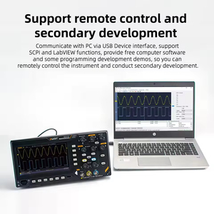 Osciloscopio Digital Portátil de Doble Canal SDS220 Económico |   200MHz 1GSa/s 20M Profundidad de Almacenamiento Resolución de 8 Bits Garantía de 1 Año - Product Image 2