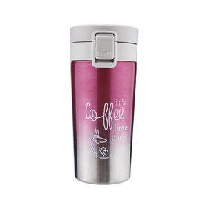Gobelet isotherme portable en acier inoxydable 380 ml avec couvercle, motif dégradé personnalisé, résistant à la chaleur, idéal pour le bureau, les voyages et les affaires - Product Image 3
