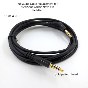 สายหูฟังเสียงสำรองสำหรับสายหูฟังสำหรับเล่นเกมสตีลซีรีส์ อาร์คติส โนวา โปร โนวา 1 - Product Image 3