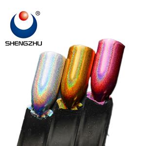 <span class=keywords><strong>Precio</strong></span> barato <span class=keywords><strong>venta</strong></span> caliente serie JML cromo holográfico Arco Iris uñas pigmento suelto en polvo - Product Image 2