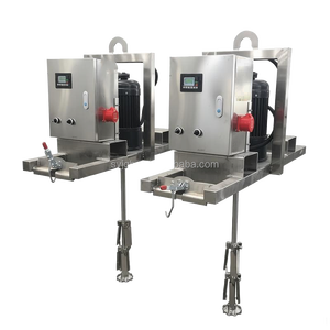 Mélangeur de peinture électrique 1000L pour IBC, à disposition horizontale, en acier inoxydable, antidéflagrant, avec performance stable - Product Image 1