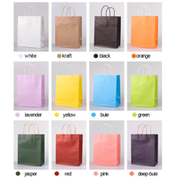 Autocollant personnalisé avec logo et sacs en carton biodégradable pour vêtements et chaussures, poignée Flexiloop, couleur violet/violette