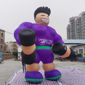 Bonne qualité gonflable Muscle Man Commercial gonflable publicité géant gonflable Fitness concessionnaire de voitures pour la publicité - Product Image 2