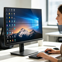 Desktop-Computer Core I3 I5 I7 mit Kamera Typ-C-Schnittstelle 23,8 Zoll All-in-One PC Computer