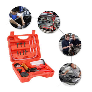 ชุดทดสอบปั๊มสุญญากาศแบบมือถือ, ชุดเกจวัดและเบรคสำหรับยานยนต์พร้อมเคสอะแดปเตอร์ - Product Image 4