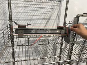 Modern ramah lingkungan menyimpan pakaian perlengkapan air terjun rak Gridwall gantungan Slatwall rak Tampilan logam untuk penyimpanan pakaian - Product Image 4