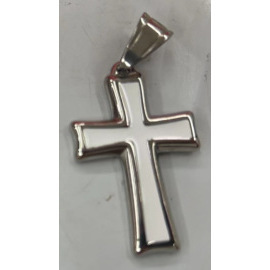 Yunnique – collier avec pendentif croix en acier inoxydable, breloque à thème pour occasion de cadeau - Product Image 2