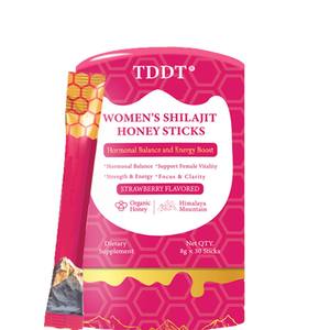 Suministro <span class=keywords><strong>de</strong></span> Fábrica OEM/ODM: Palitos <span class=keywords><strong>de</strong></span> Miel <span class=keywords><strong>de</strong></span> Shilajit Puro del Himalaya, 30 Unidades Líquidas Orales, Súper Ventas, Más Dulces para Todos, Aptos para Mujeres <span class=keywords><strong>Embarazadas</strong></span> - Product Image 1