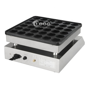 Oem Commerciële Poffertjes Grill Fabrikant 36 Gaten Deense Mini Pannenkoek Maker Franse Elektrische Staande Pannenkoek Machine - Product Image 5