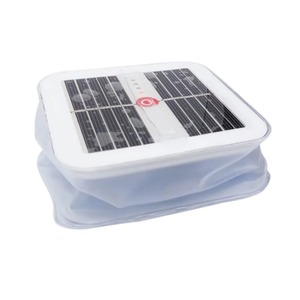 Inflatable năng lượng mặt trời dẫn di động đèn lồng cắm trại ánh sáng du lịch đi bộ đường dài có thể gập lại xe chiếu sáng khẩn cấp nổi Đèn Dimmable - Product Image 5