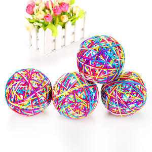 Giocattoli morbidi interattivi per il movimento degli animali domestici per il gioco di gattini con forma rotonda - Product Image 2