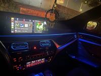 ICarsin mise à niveau Symphony LED lumière ambiante intérieure de voiture pour BMW série 5 G30 G31 2019-2023 accessoires de décoration de bande AirVent
