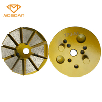 STI – disque de meulage métallique universel à verrouillage à deux broches avec 10 Segs