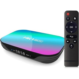 Sofobod HK1 Android 9,0 Smart TV Box con 4GB RAM 128GB ROM S905X3 Quad Core 64bit Cortex-A55 GPU G31 MP2 2,4G/5G Dual WiFi - Product Image 1